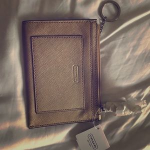Coach mini skinny keychain coin purse